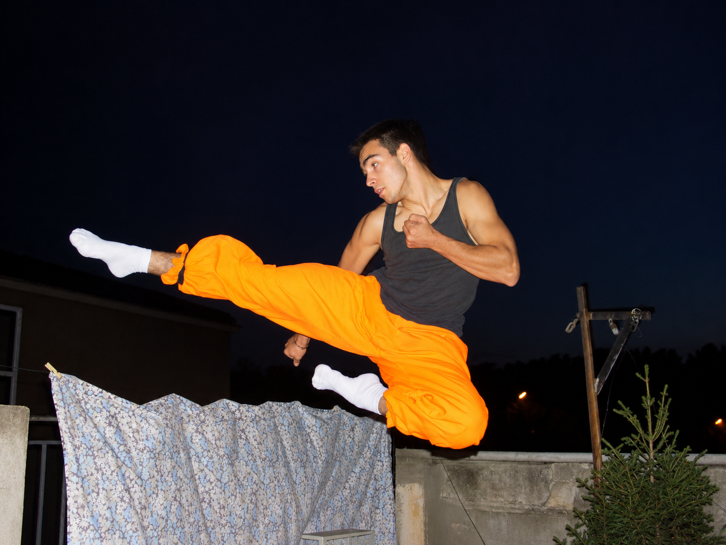 Cyril Crespo — période des débuts en Kung Fu