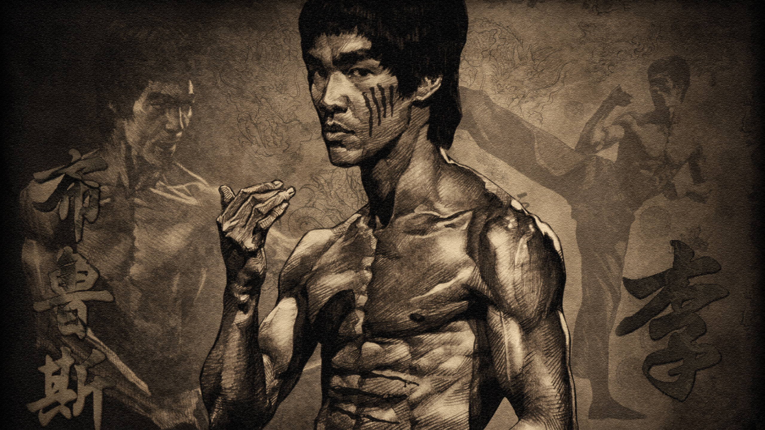 Bruce Lee — première influence des films d’arts martiaux